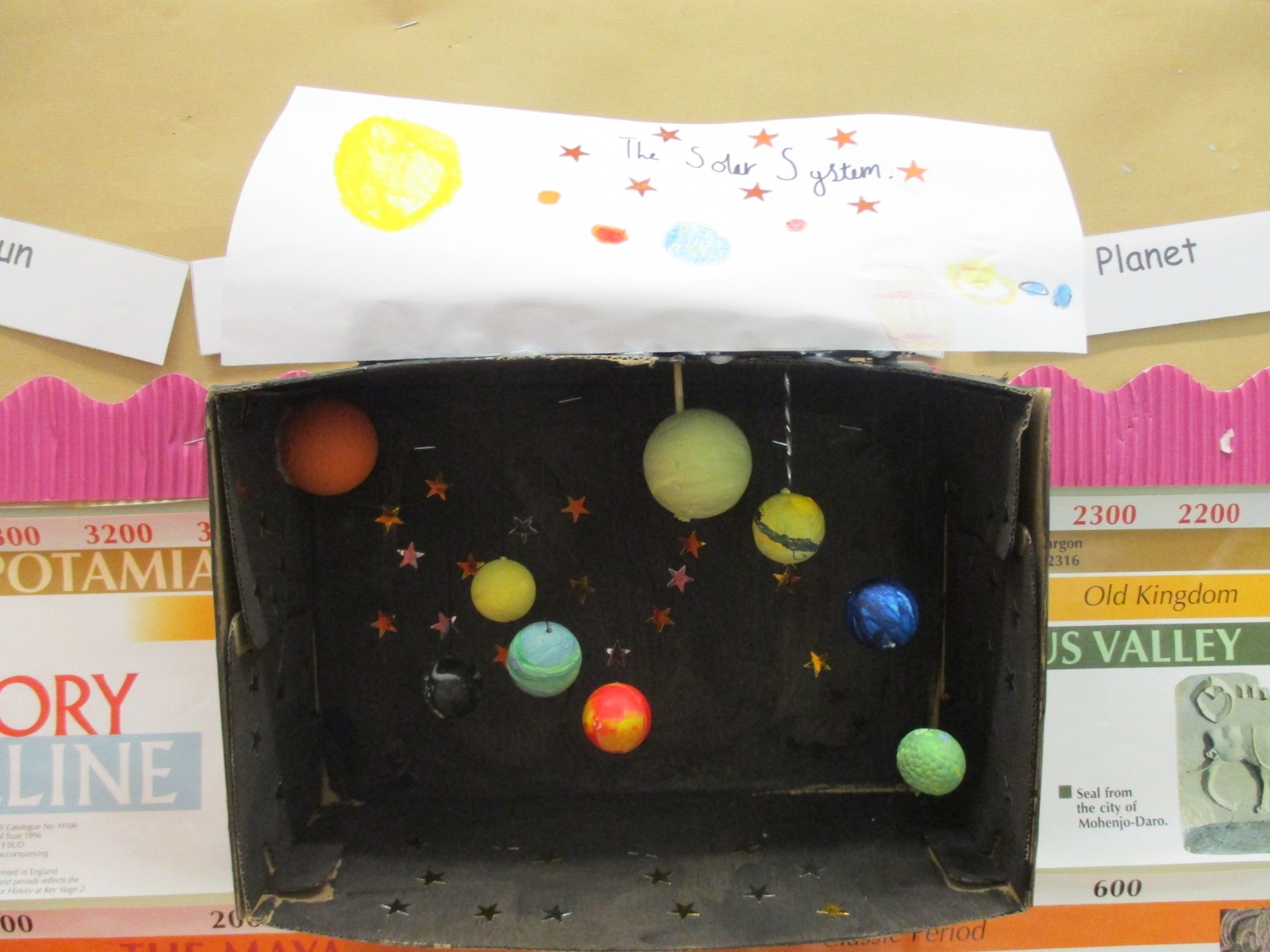 solar system homework
